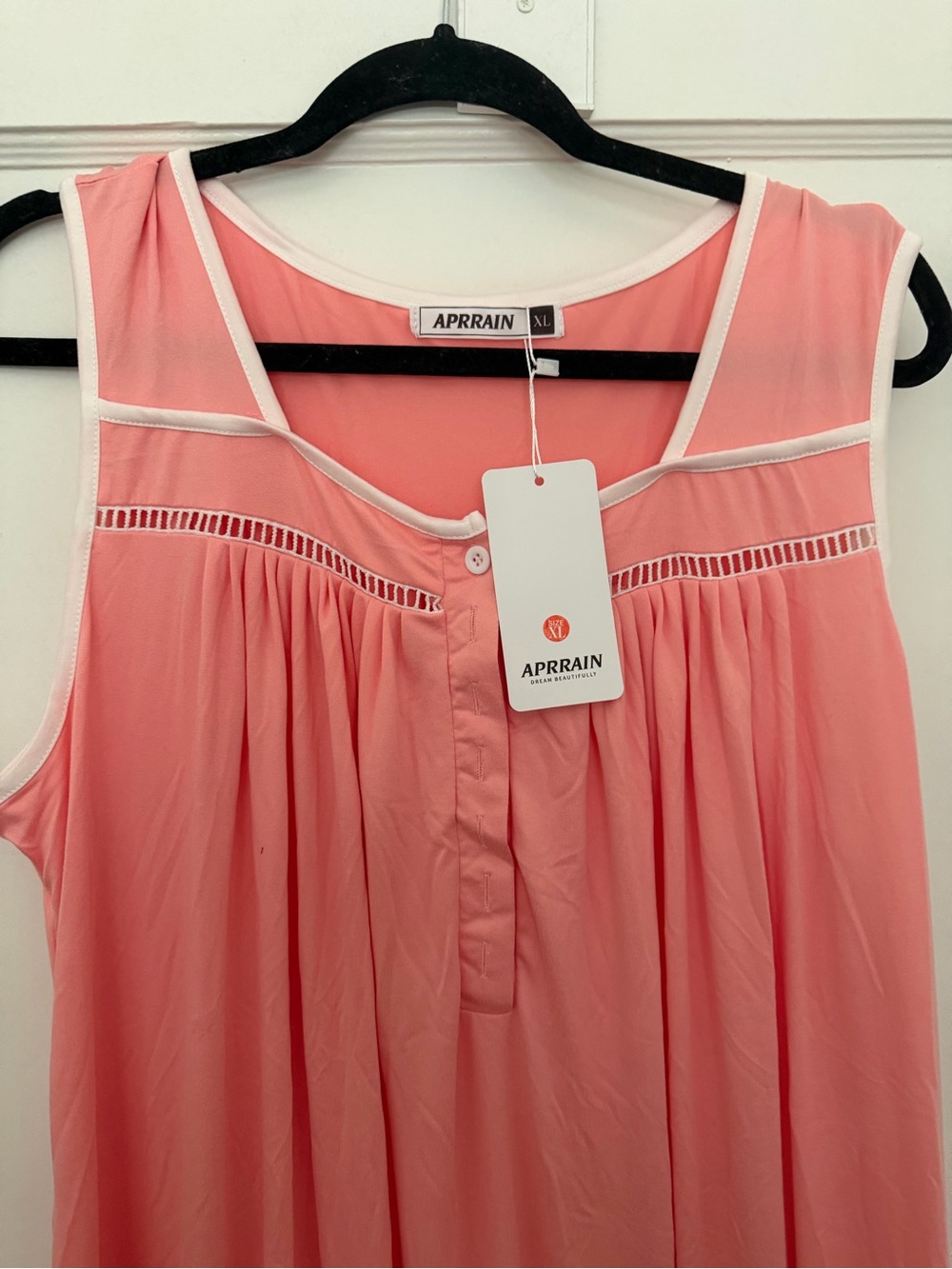 Sprain Pink Nightgown, House Dress, Moo Moo Cute and Comfy Women’s XL - Picture 3 of 6